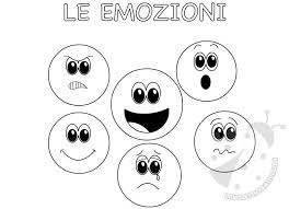 Faccine Delle Emozioni Da Colorare Emozioni Semaforo Del Comportamento Espressioni Del Viso