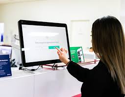 An interactive kiosk is a computer terminal featuring specialized hardware and software that provides access to information and applications for communication, commerce, entertainment, or education. How Rising Self Service Kiosk Usage Is Changing Human Behaviour Hotdoc