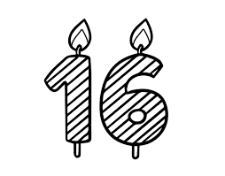 37+ number 16 coloring pages for printing and coloring. 16 Years Old Coloring Page Coloringcrew Com