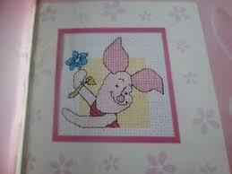 Details About Cute Little Piglet Disney Cross Stitch Chart And Small Kit