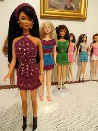 Vestidos Sencillos En Crochet Para Barbie Barbie Clothes Barbie Dress Doll Clothes