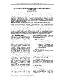 Maybe you would like to learn more about one of these? Pdf 38 Analisis Dan Perancangan Sistem Informasi Stok Obat Pad Red Hat Academia Edu