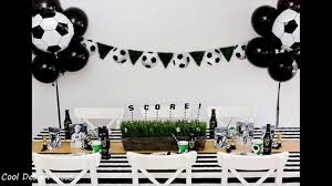 Soccer themed home decor options for soccer players both girls and boys. Diy Soccer Party Decorating Ideas Youtube