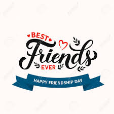 Hey, i would love you to check out the last section of this post, i crafted some amazing birthday messages for a special. Best Friends Ever Calligraphy Hand Lettering Friendship Day Royalty Free Cliparts Vectors And Stock Illustration Image 129254497