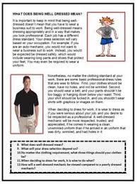 Career Readiness Employment Dress For Success Careers Work Skills Work Skills Career Readiness Life Skills Lessons