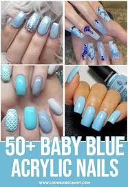 Uñas acrilicas cali on instagram: Updated 55 Blissful Baby Blue Acrylic Nails August 2020