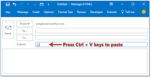 How To Insert Emoji Symbols Smiley Faces In Subject Line In Outlook