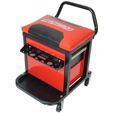 Garage door repair in columbus and central oh | deluxe door systems. Garage Seat Deluxe With 2 Drawers Xppcs2l Xptools Car Creapers And Seats Valkenpower