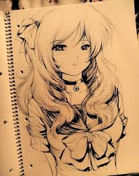 This is drawn by an artist i hired. 55 Beautiful Anime Drawings Cuded Anime Art Beautiful Manga Art Anime Drawings
