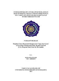 Ketika suami istri memutuskan untuk bercerai surat pernyataan cerai merupakan dokumen yang diperlukan. Top Pdf Hukum Islam Dan Undang Undang