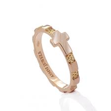 Only) will be automatically applied on orders $75 or more. 18 Kt Yellow Gold Rosary Ring