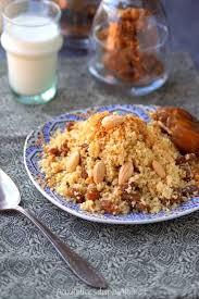 Seffa Couscous Aux Fruits Secs Recettes De Cuisine Recette Marocaine Facile Cuisine Marocaine Facile