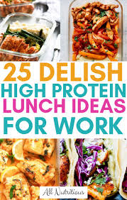 Enjoy low warehouse prices on a variety of deli meals. 25 Delish High Protein Lunches For Work All Nutritious