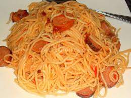 Kenyan Style Spaghetti Recipe Spaghetti With Sausages Kenyan Food Africa Food Recipes