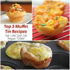 Kids Cooking Hack Top 3 Muffin Tin Recipes Step Stool Chef Muffin Tin Recipes Cooking Recipe Steps