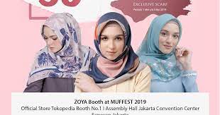 Jual kerudung zoya online edisi katalog terbaru 2019, kerudung segi empat zoya edisi. Zoya Promo Diskon Hingga 50 Surprise Diskon 25 Di Muffest 2019 S D 04 Mei 2019 Promosi247 Promosi Katalog Dan Diskon Tokopedia Superindo Indomaret Giant Ovo Gopay Dll