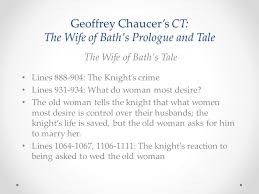 Lit 2001 Major English Writers 1 Geoffrey Chaucer S Ct The Wife Of Bath S Prologue And Tale Ppt Download