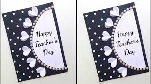 One option is to make a homemade card to show that you are grateful for the work your teacher does. Diy Easy Teacher S Day Card Handmade Teachers Day Card Making Idea How To Make Teachers Day Card Youtube