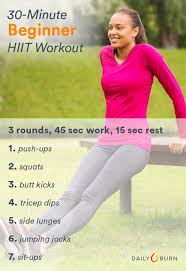 hiit workouts for beginners