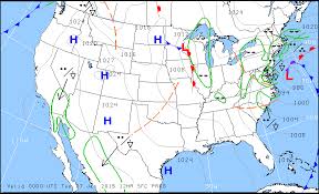 reading weather prog charts