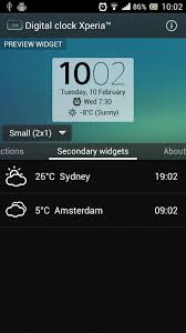 Dress up your phone or tablet home . Digital Clock Widget Xperia For Android Huawei Free Apk Download