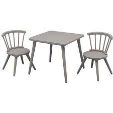 You Ll Love The Justine Windsor 3 Piece Table And Chair Set By Delta At Allmodern With Great Dea Kids Table And Chairs Kids Table Chair Set Play Kitchen Sets