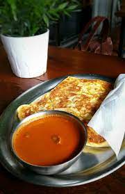 Roti Canai Kari Ayam