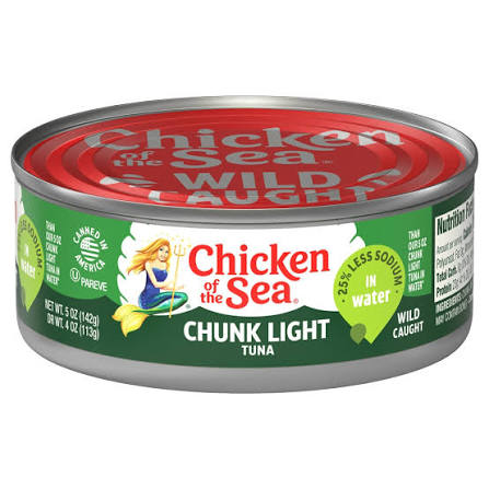 Chicken of the Sea Chunk Light Tuna in Water, 5 oz - Fred Meyer