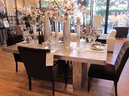 A polished stainless steel base and glass top both highly reflective surfaces are a perfect complement to a modern dining. Zgallerie Timber Dining Table Timber Dining Table Beautiful Dining Rooms Rooms Home Decor