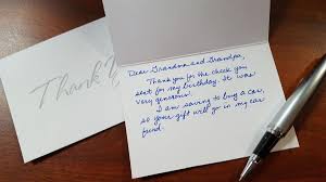 The following are examples of what you can write in a card or note when acknowledging a gift. How To Write A Thank You Note Families Tucson Com