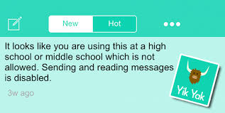 The app's new owners vow to. Yik Yak Lots To Discuss About Anonymous Messaging App Onthemarcmedia