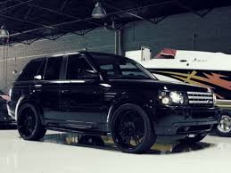 2010 land rover range rover sport hse lux, black on black leather, suede inserts, navigation, backup camera, keyless go, custom 22'' black wheels, blacked out strut grill kit, sunroof, heated seats, heated steering saved by land rover hoffman. Blacked Out Range Rover Dream Whip Range Rover Black Range Rover All Black Range Rover