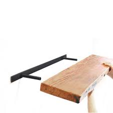 floating shelf brackets steel heavy duty from etsy hardware wall shoe storage