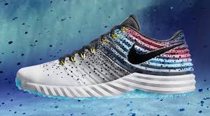 Nike S Mike Trout Sneakers Look Like An Actual Rainbow Trout Nike Lunar Sneakers Looks Sneakers