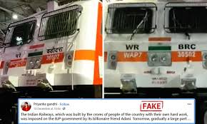 The price of the platform ticket was increased to rs 50 to maintain social distancing norms during the pandemic. Fact Check No Indian Railways Is Not Owned By Adani Wilmar