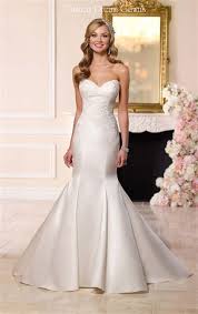 Stella York 6236 Custom Dream Gowns Wedding Dresses Bridal Gowns Wedding Dresses Satin Satin Mermaid Wedding Dress Fit And Flare Wedding Dress