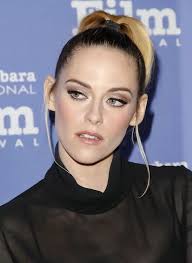 Princess Diana star Kristen Stewart flashes flesh in sheer gown at Santa  Barbara Film Fes