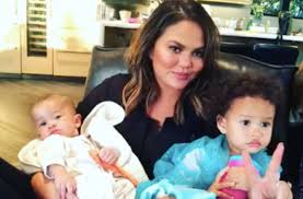 Chrissy teigen is sure to have some new cravings. Chrissy Teigen And John Legend Have Special Boxes Full Of Keepsakes For Kids Luna And Miles Exclusive