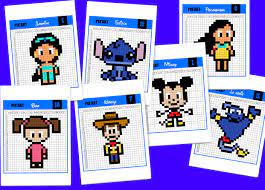 Pixel art disney facile pixel facile a faire cendrillon 1 pixel facile a faire 16 from the above resolutions which is. 20 Modeles De Pixel Art Disney A Telecharger Gratuitement Un Jour Un Jeu