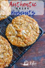 Authentic Anzac Biscuits Anzac Biscuits Easy Cookie Recipes Cookie Recipes