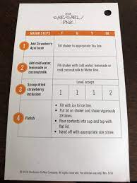 Maybe you would like to learn more about one of these? Starbucks Training Drink Recipes Flashcards Quizlet