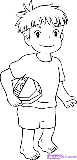 Sosuke Art Workshop Coloring Books Studio Ghibli Party