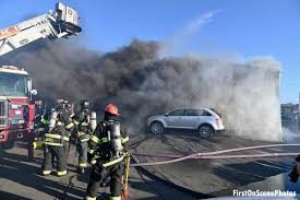 There are 3 fire departments in west hempstead, new york, serving a population of 19,841 people in an area of 3 square miles. Photos Companies Respond To Hempstead Ny Auto Repair Fire Fire Engineering