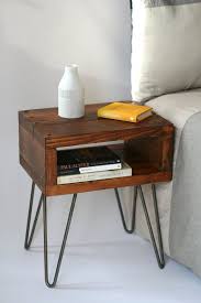 This Table Is Full Of Character And Charm Yet Functional And Versatile Making A Great Side Table Or Even A Bedsid Side Table Wood Furniture Teak Bedside Table