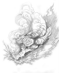 Black And White Japanese Tiger Tattoo Designs Japanese Tiger Tattoo Designs Tattoo Designs By Joseph Gilland Elemental Tiger Tattoo Design Tiger Tattoo Design Tiger Tattoo Japanese Tiger Tattoo