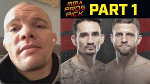 The winner of this fight could be next. Mma Pros Pick Max Holloway Vs Calvin Kattar Part 1 Youtube