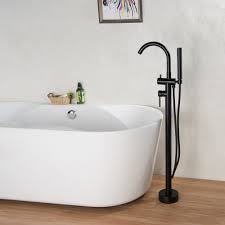 Standarmatur Freistehend Wannenarmatur Armatur 8028b In Schwarz Bild 1 Armaturen Bad Schwarze Badezimmer Armaturen Armatur Badewanne