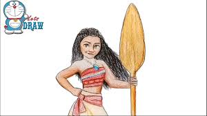 Hey guys, today i'll be showing you how to draw baby moana from the disney movie, moana. How To Draw Moana Youtube
