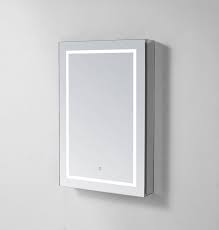 A lighted medicine cabinet is not just for keeping your medication, toiletries, or essentials, but this helps to add a better look and personality to space. Aquadom Rp 2430r Royale Plus 24 X 30 Right Hinge Led Lighted Mirror Glass Medicine Cabinet For Bathroom Defogger