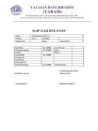 Beli aneka produk cetak slip gaji online terlengkap dengan mudah, cepat & aman di tokopedia. Slip Gaji Bulanan